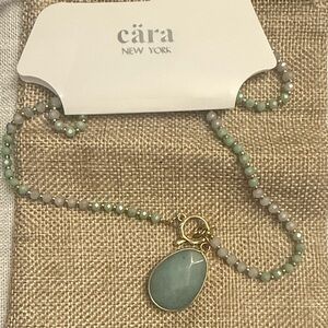 Cara New York Jade Green Necklace